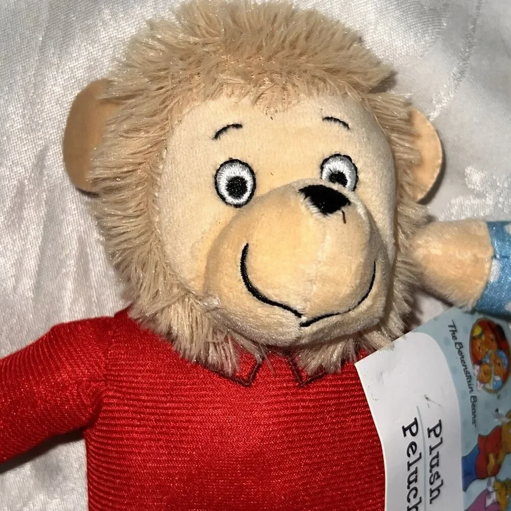 New 2024 The Berenstain Bears Mama & Brother Small Plush Teddy Bear PBS